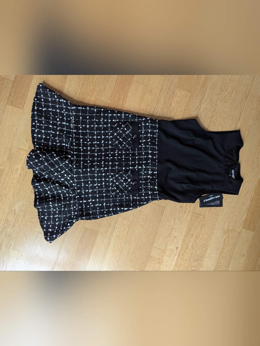 Tweed Co-ord Dress Karl Lagerfeld Paris